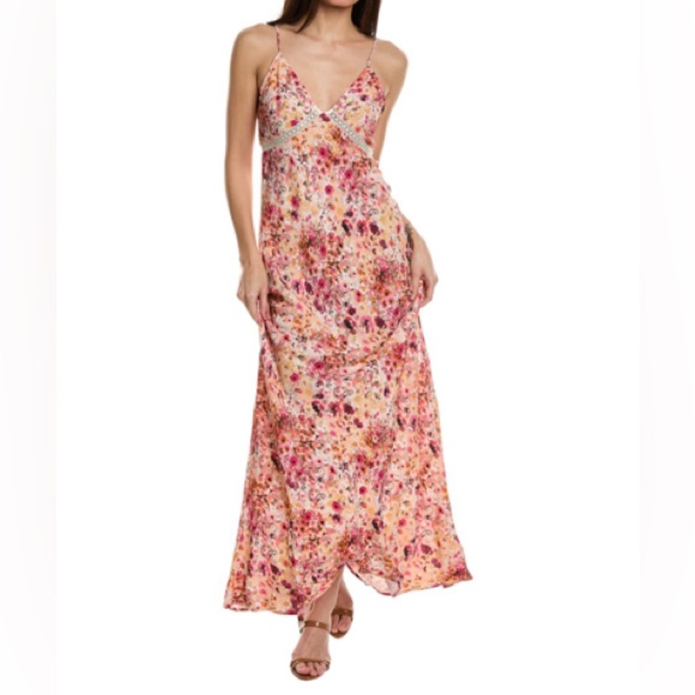 Favorite Daughter The Blackberry floral maxi dress